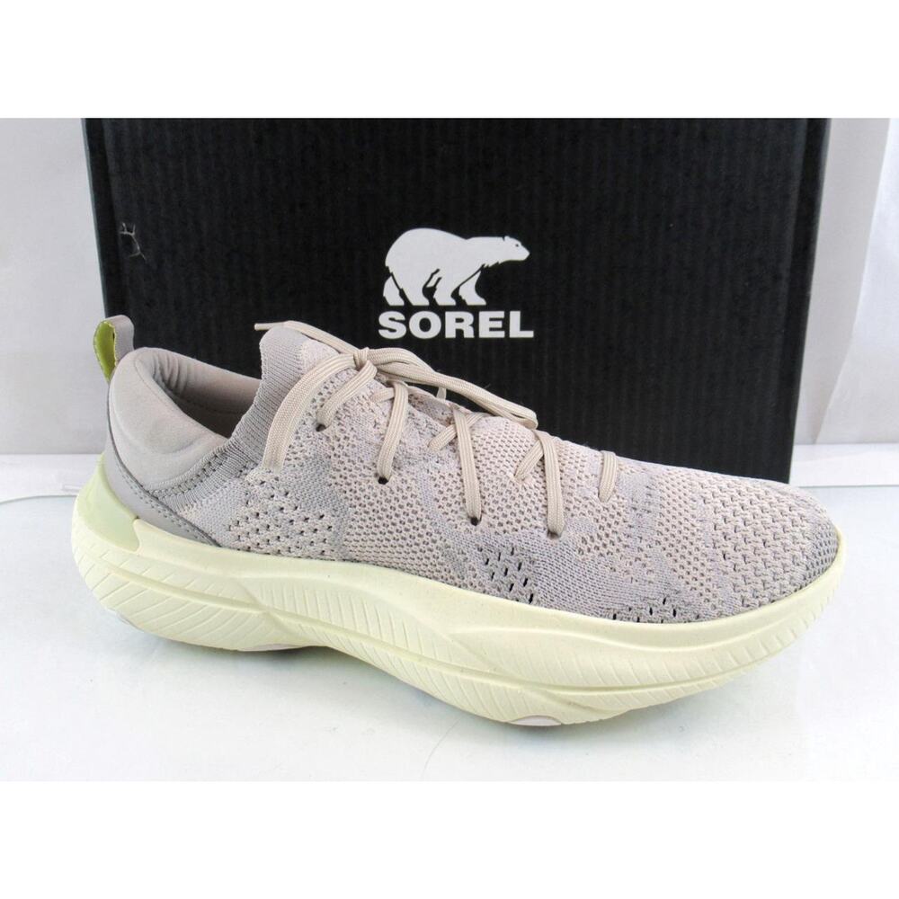 Women's Sorel Explorer Blitz Stride Lace Up Sneakers Dark Stone Size 8.5